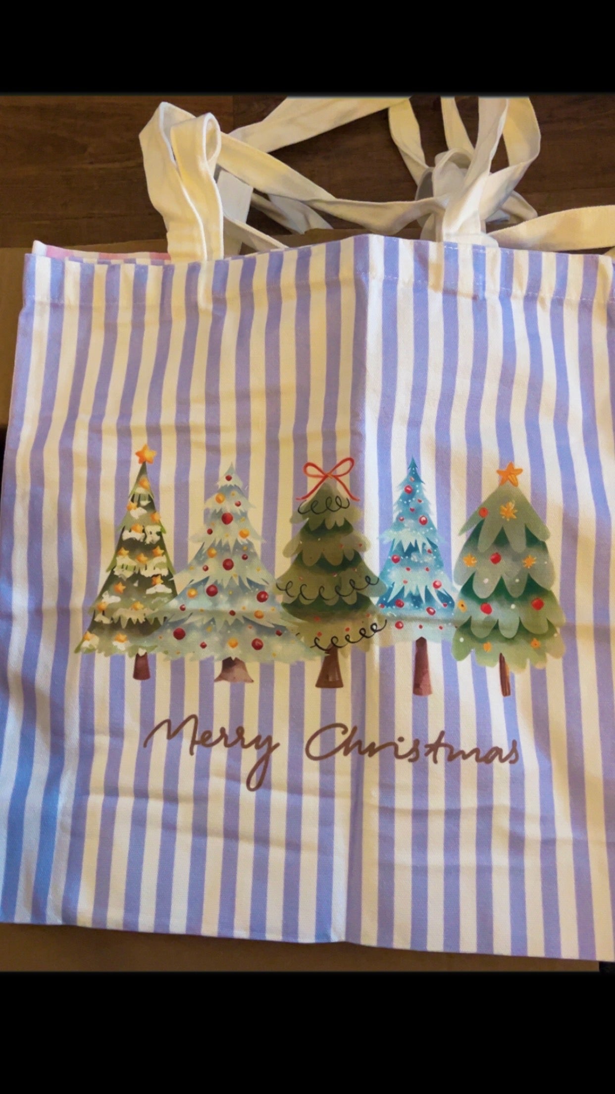 Holiday/Christmas themed tote bags